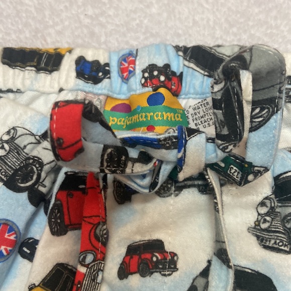 NWT PAJAMARAMA Size L Car Print Pajama Set - Picture 6 of 8